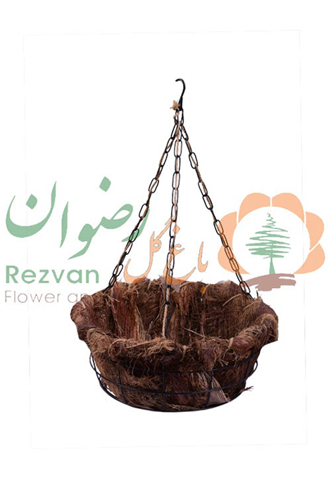 گلدان کنف آویز دهانه 33 سانتی سایز 3